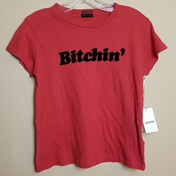 MOTHER Tops - MOTHER The Boxy Goodie Goodie Bitchin Tee